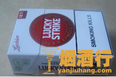 好彩(原味红)新加坡免税版 俗名:LUCKY STRIKE ORIGINAL RED